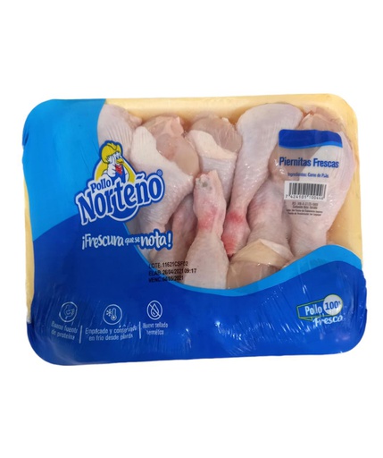 [7424101100446] PIERNITAS 8P FRESCA NORTENO BANDEJA LIBRA