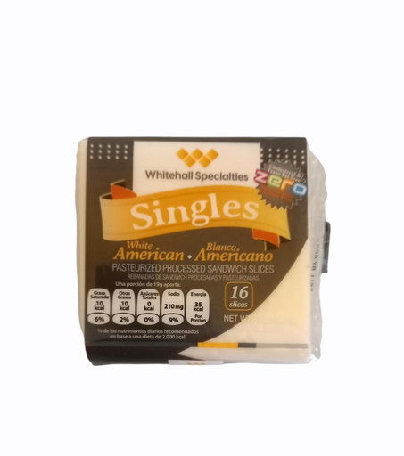 [031249708006] QUESO AMERICANO BLANCO WHITEHA