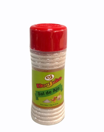 [714258012318] SAL DE AJO DON JULIO BOTE 118G