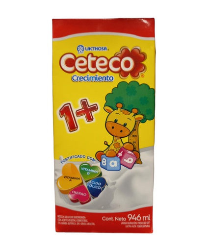 [7421000897187] LECHE CETECO LIQUIDO 1+ CRECIMIEN 946M