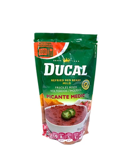 [088313007510] FRIJOL VOLTEADO DUCAL PICANTE 