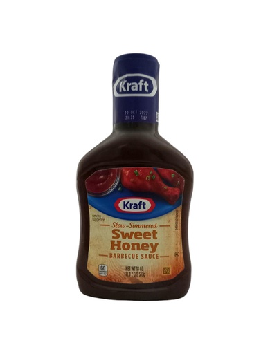 [021000052387] KRAFT SWEET HONEY BBQ 510GR