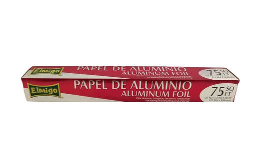 [5618527948764] PAPEL ALUMINIO EL MIGO 75 SOFT
