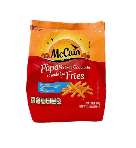 [055773077414] MCCAIN PAPAS 500G CORTE ONDULA