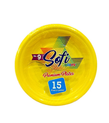 [763910000682] PLATO PLASTICO #09 SOFI COLORS