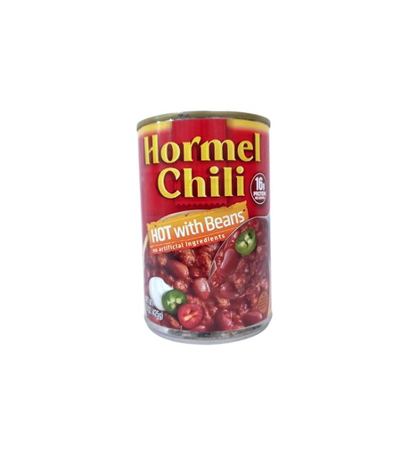 [037600233521] HORMEL CHILI HOT WITH BEAN 425