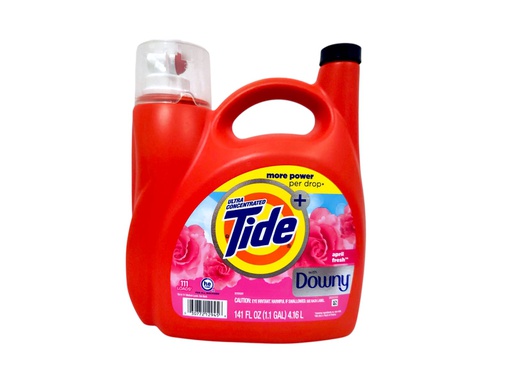 [030772129456] DETERGENTE TIDE DOWNY 4 16L