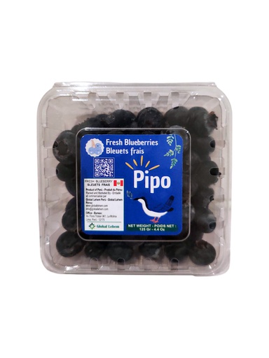 [180725] ARANDANOS PIPO FRUVET 125 GRS