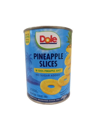 [038900001438] PIÑA REBANADA EN LATA DOLE 20