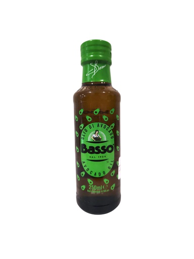 [8004123018210] ACEITE DE AGUACATE BASSO 250ML