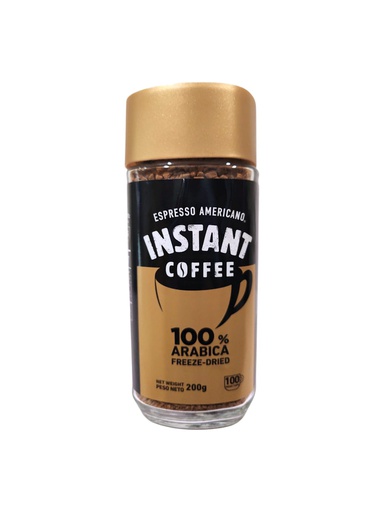 [7421801106068] INSTANT COFFEE ARABICA 200G