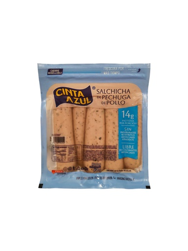 [7421000954552] SALCHICHA DE PECHUGA DE POLLO 