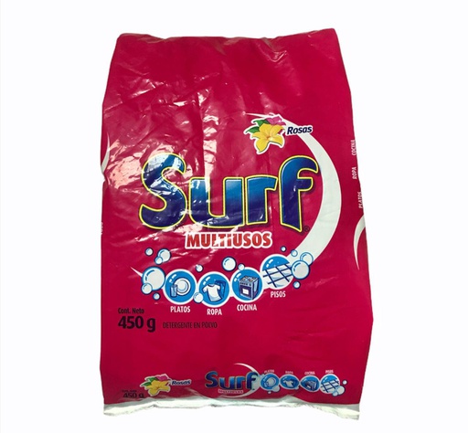 [7411000315415] SURF DT POLVO ROSAS LILAS 450G