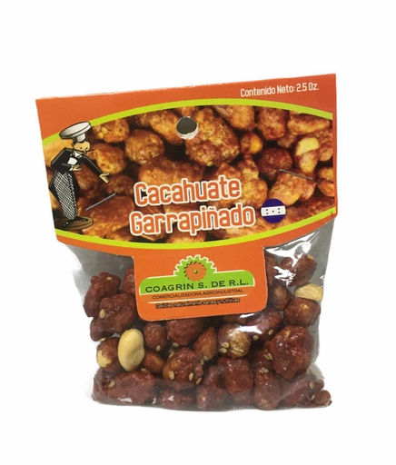 [7422410002413] CACAHUATE GARAPINADO COAGRIN